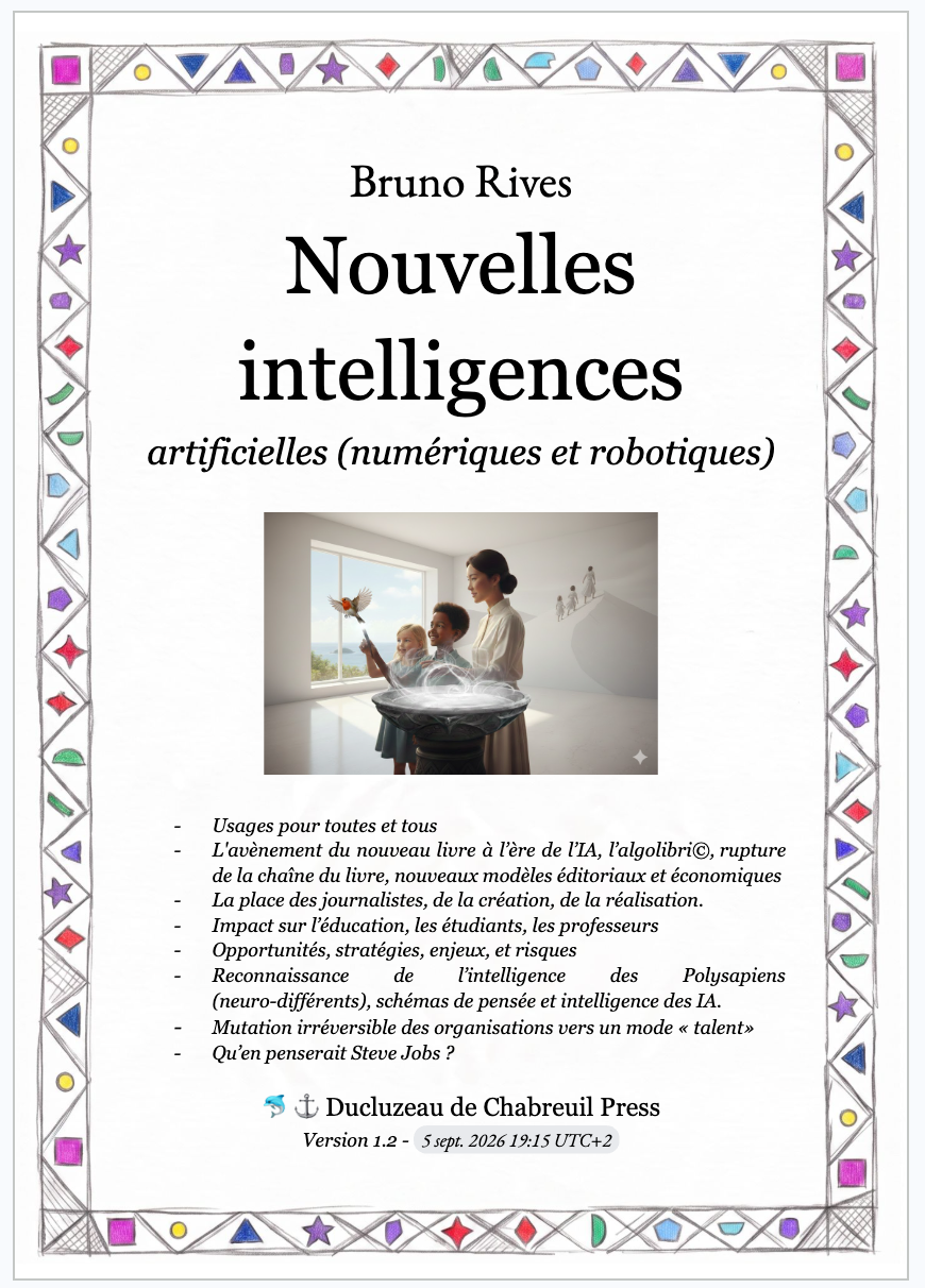 Algolibri© « Nouvelles intelligences artificielles, (numériques et robotiques) » , V2-1, par Bruno Rives, V1.2, par Bruno Rives - PDF